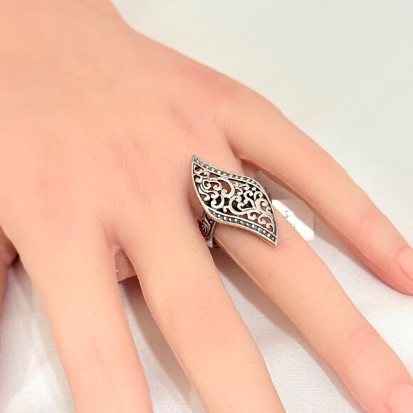 Bali Sterling Silver Ring by STS - Size 8 - NWT - Picture 2 of 7